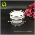 high quality 150g acrylic jar luxury double wall plastic jar